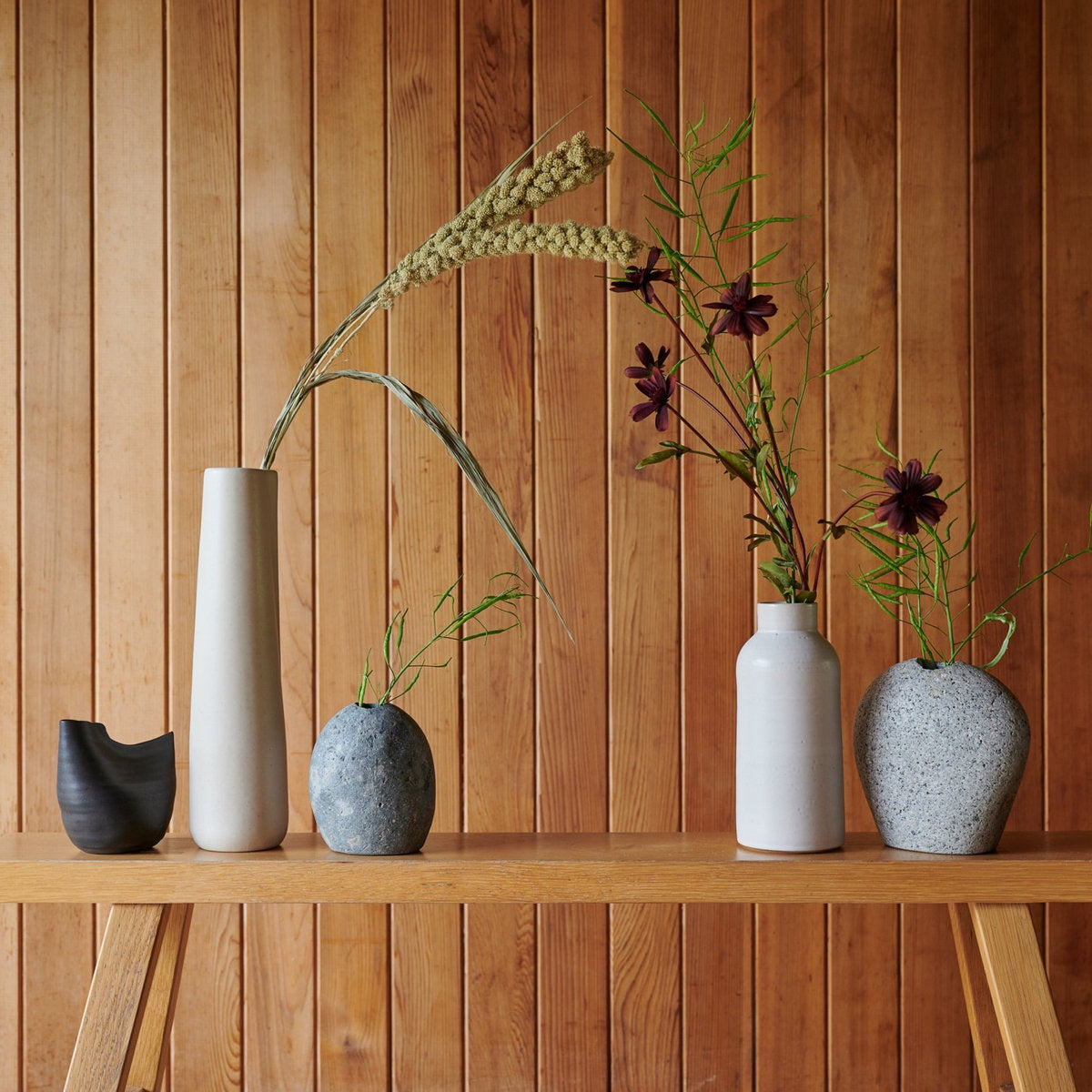 Beach Stone Vase
