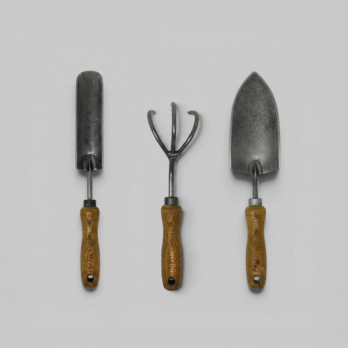 The Garden Essentials Tool Set (Root Trowel, Cultivator, Trowel)