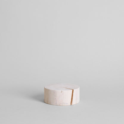 Round Pedestal Wood Base