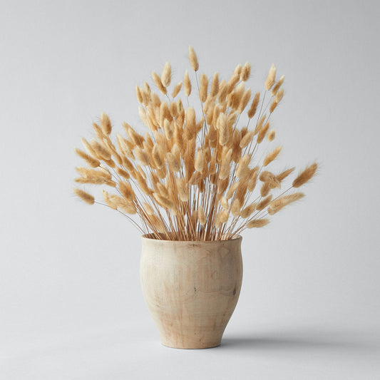 White Walnut Bell Vase